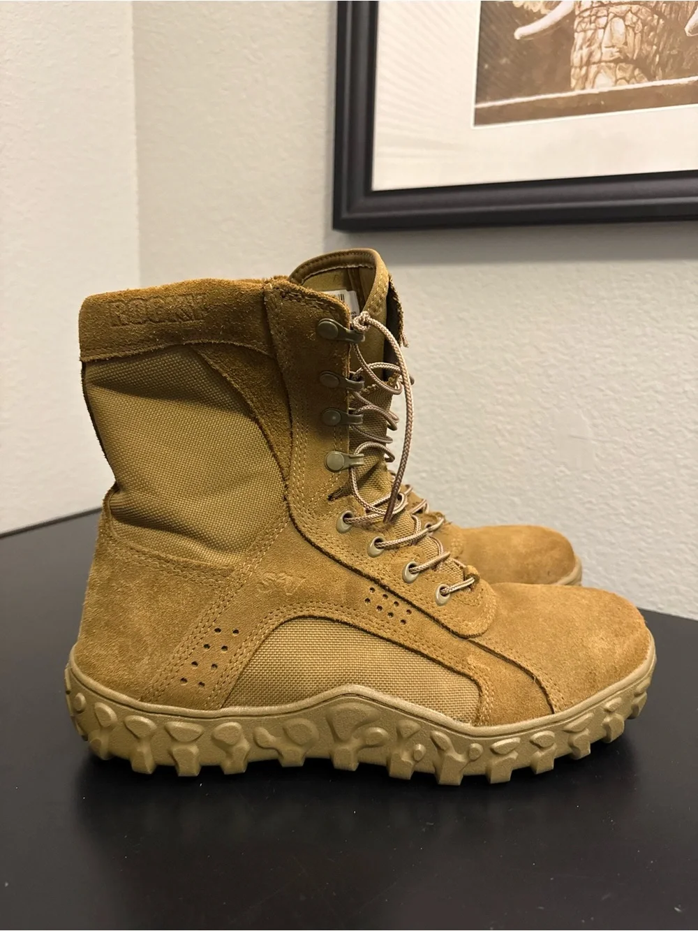 Rocky S2V Steel Toe Tactical Military Boot Vibram